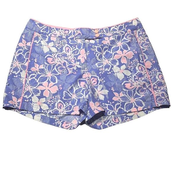 Eddie Bauer Pants - Eddie Bauer Womens Shorts Summer Printed Floral Pink Purple Size 6